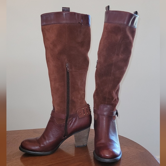 Naturalizer leather/suede boots - Picture 6 of 11